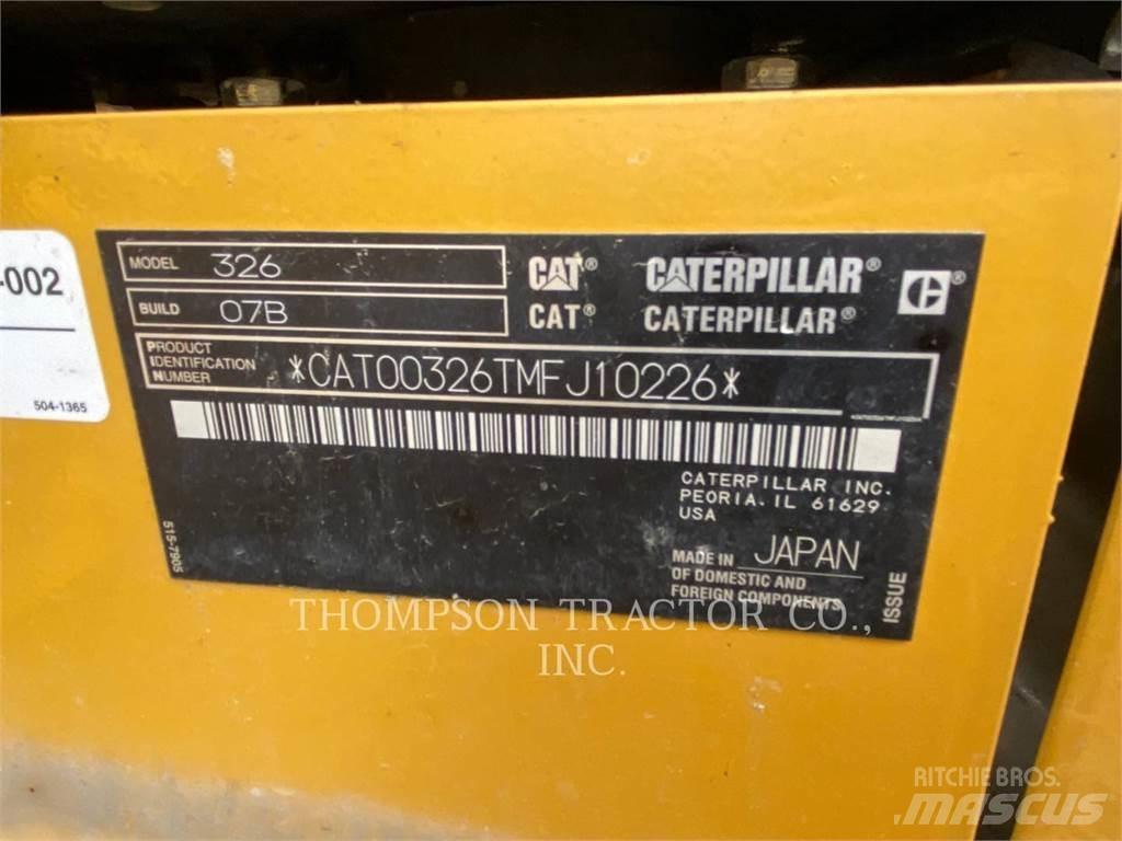 CAT 326 대형 굴삭기 29톤 이상