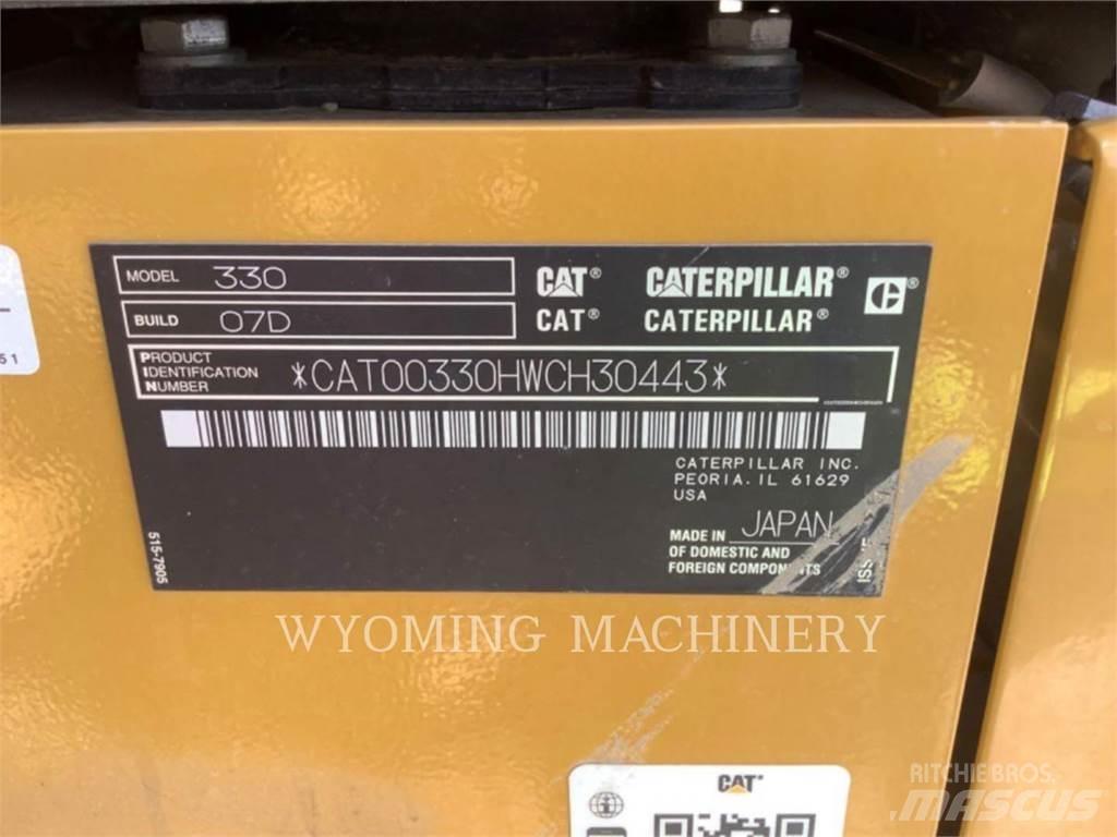 CAT 330 대형 굴삭기 29톤 이상