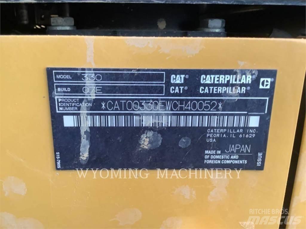CAT 330 대형 굴삭기 29톤 이상
