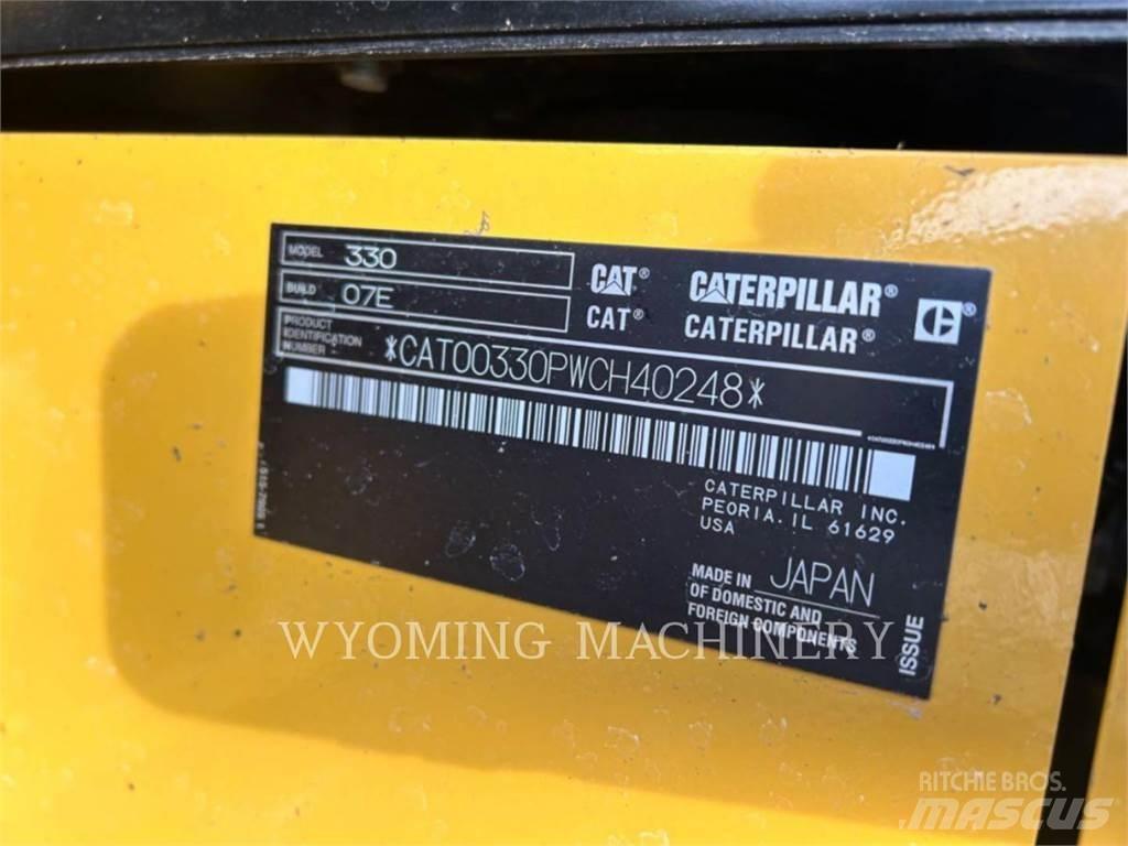 CAT 330 대형 굴삭기 29톤 이상