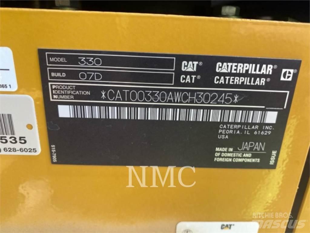 CAT 330 대형 굴삭기 29톤 이상