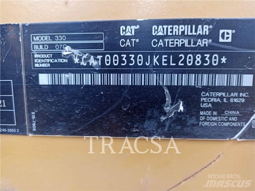 CAT 330 대형 굴삭기 29톤 이상