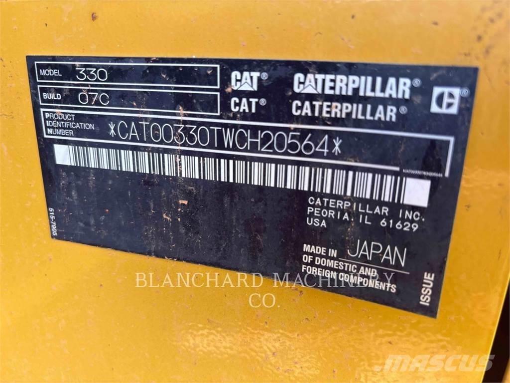 CAT 330 대형 굴삭기 29톤 이상