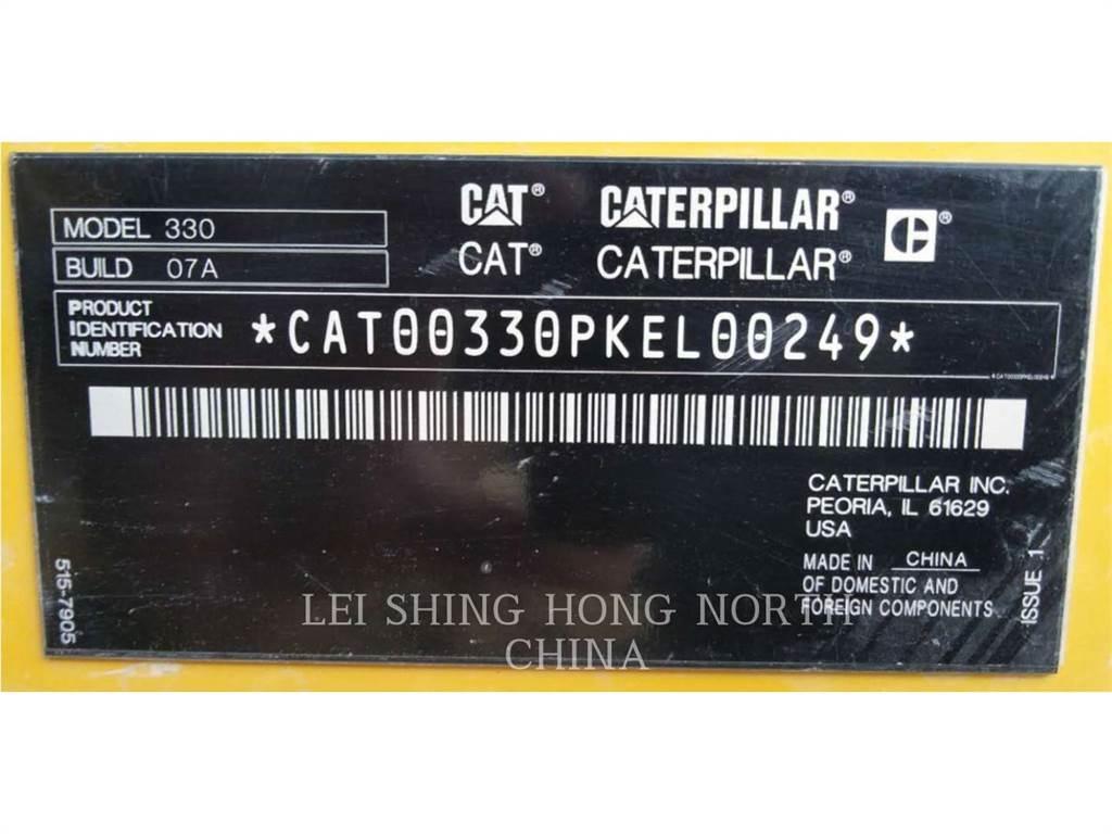 CAT 330-07 대형 굴삭기 29톤 이상