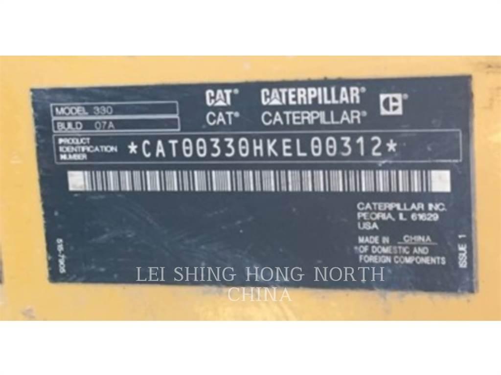 CAT 330-07 대형 굴삭기 29톤 이상