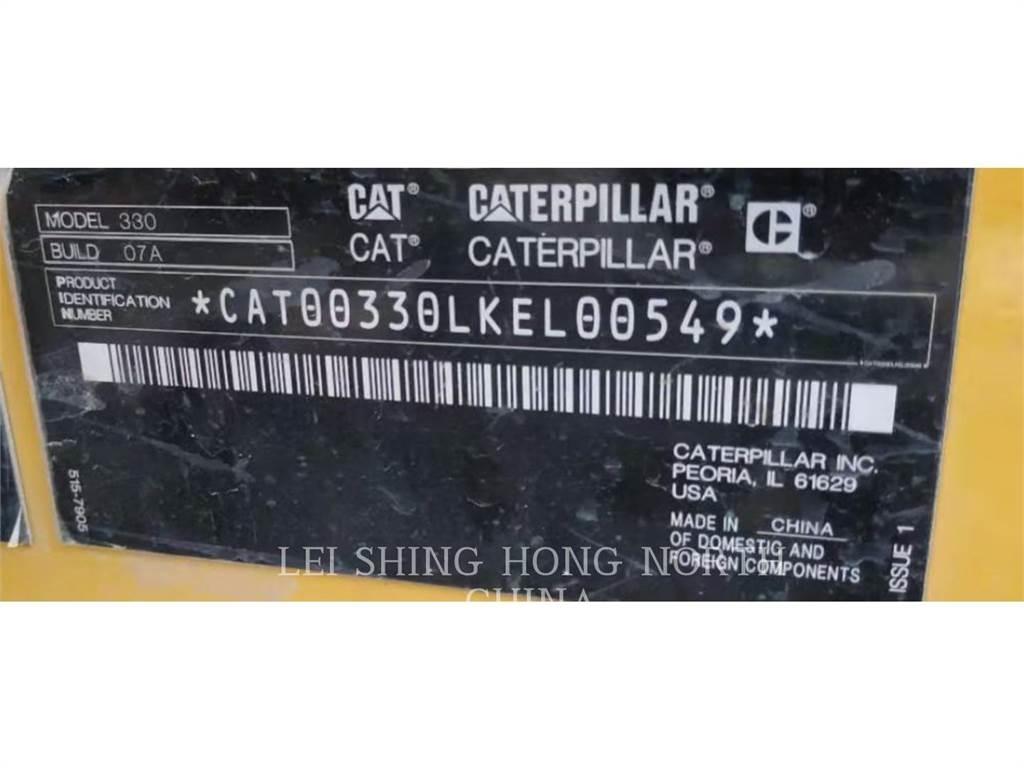 CAT 330-07 대형 굴삭기 29톤 이상