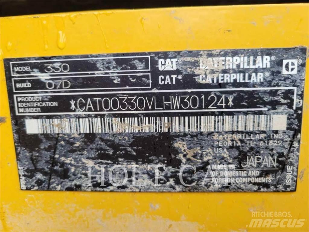 CAT 330 TC 대형 굴삭기 29톤 이상
