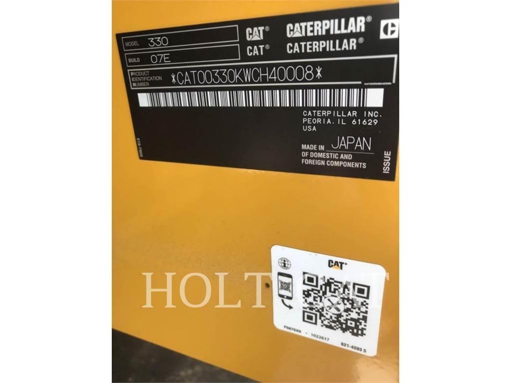 CAT 330 TC 대형 굴삭기 29톤 이상