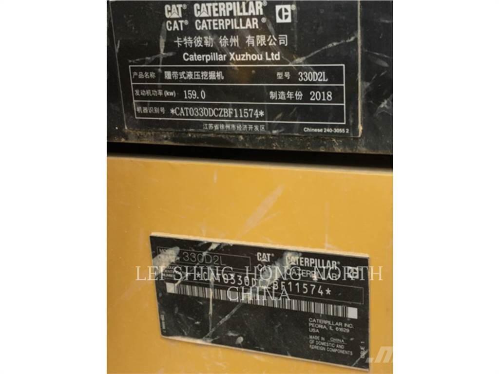 CAT 330D2L 대형 굴삭기 29톤 이상