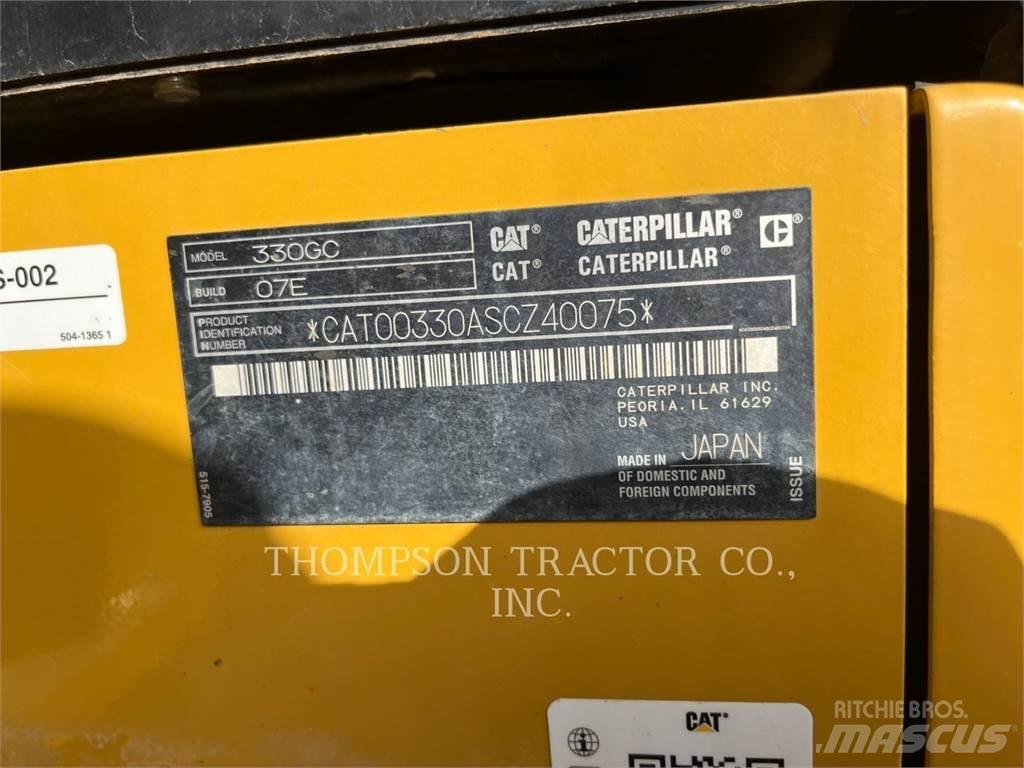 CAT 330GC 대형 굴삭기 29톤 이상