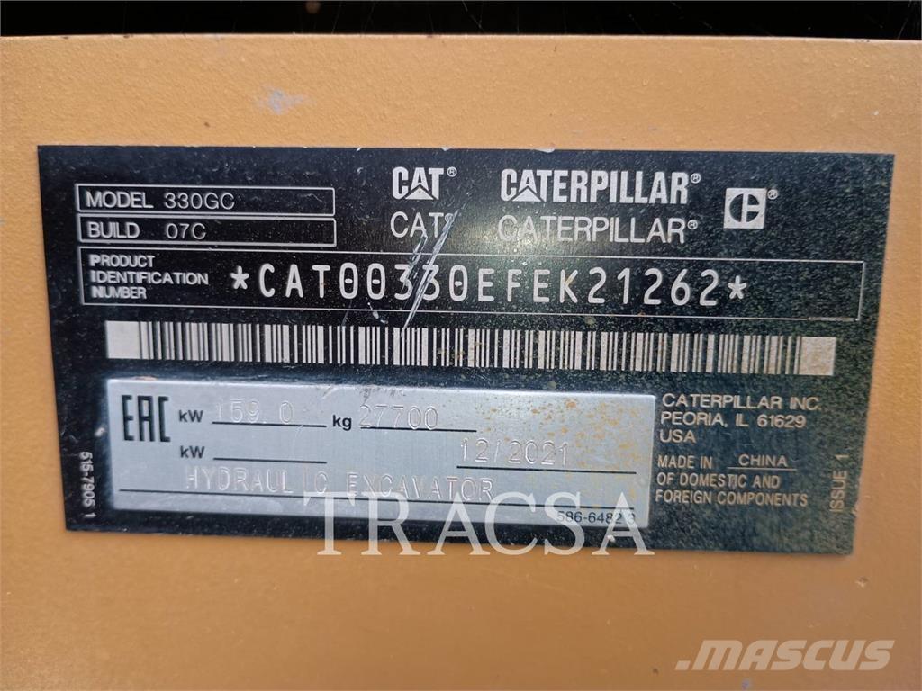CAT 330GC 대형 굴삭기 29톤 이상