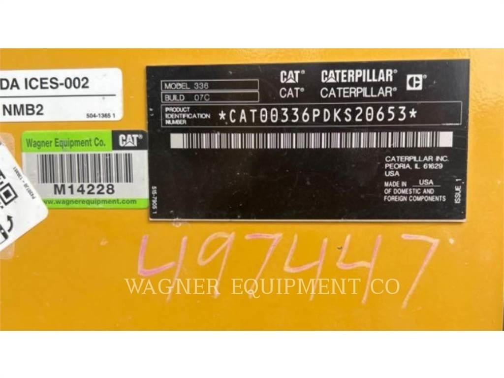 CAT 336 대형 굴삭기 29톤 이상