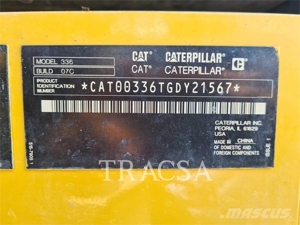 CAT 336 대형 굴삭기 29톤 이상