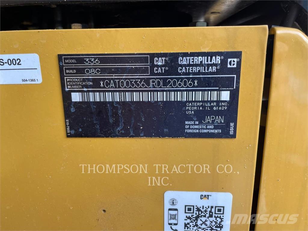CAT 336 대형 굴삭기 29톤 이상