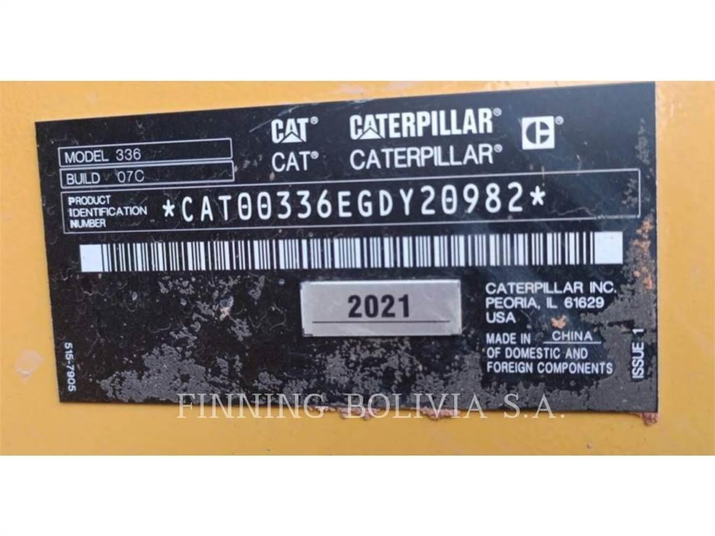 CAT 336-07 대형 굴삭기 29톤 이상