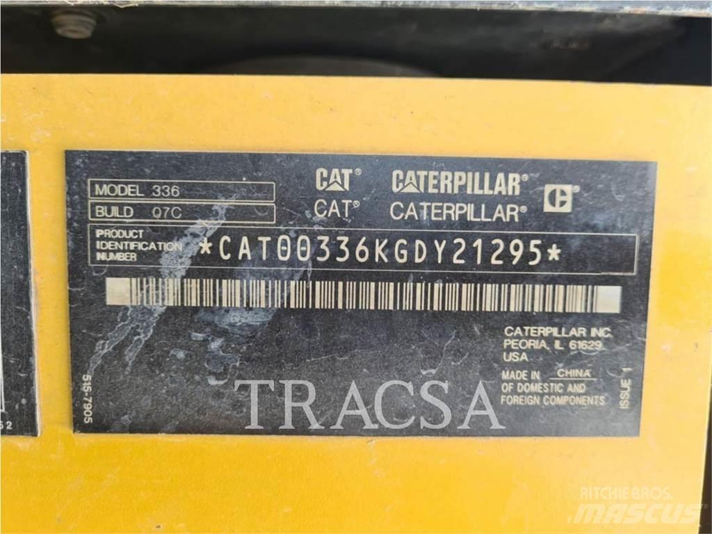 CAT 336-07 대형 굴삭기 29톤 이상