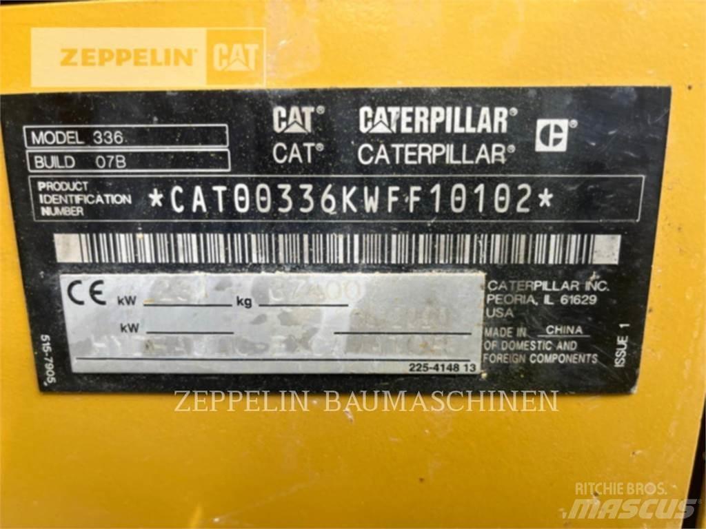 CAT 336-07B 대형 굴삭기 29톤 이상