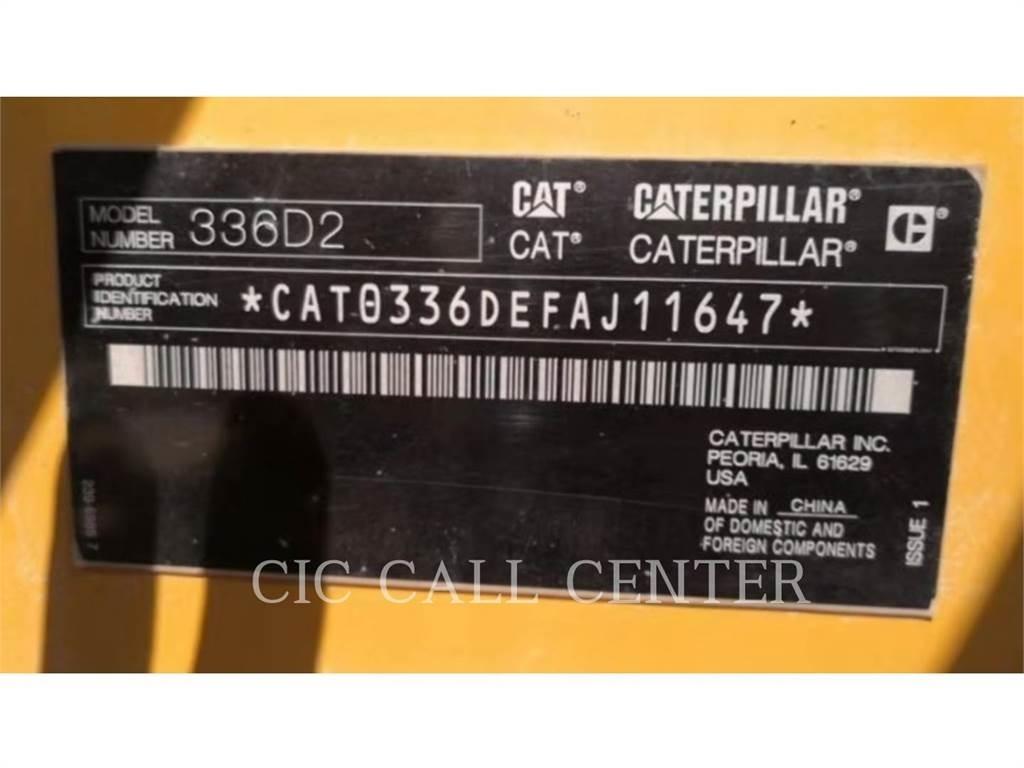 CAT 336D2 대형 굴삭기 29톤 이상