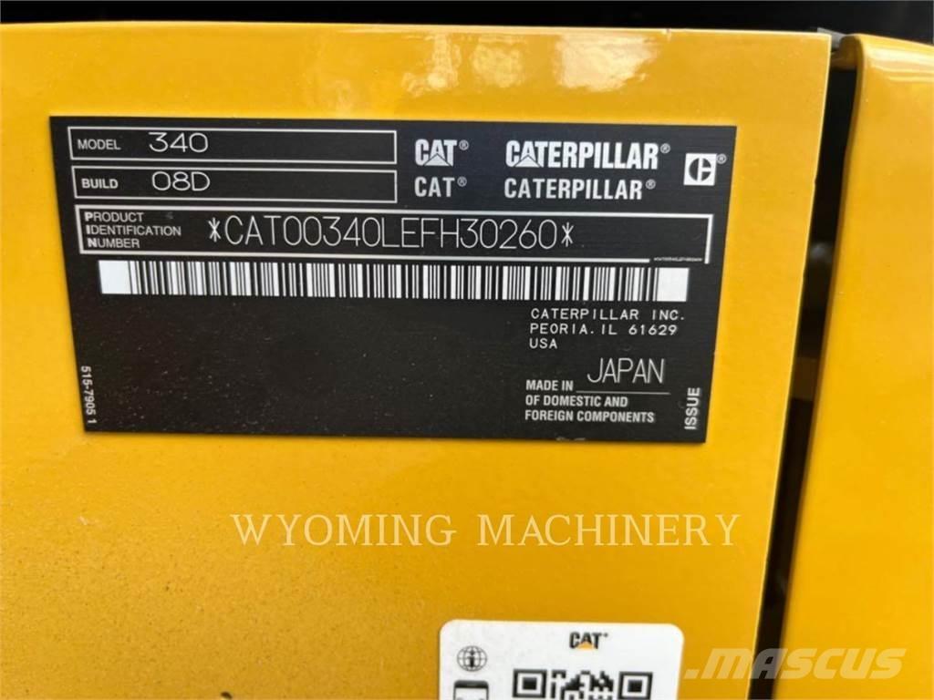 CAT 340 대형 굴삭기 29톤 이상