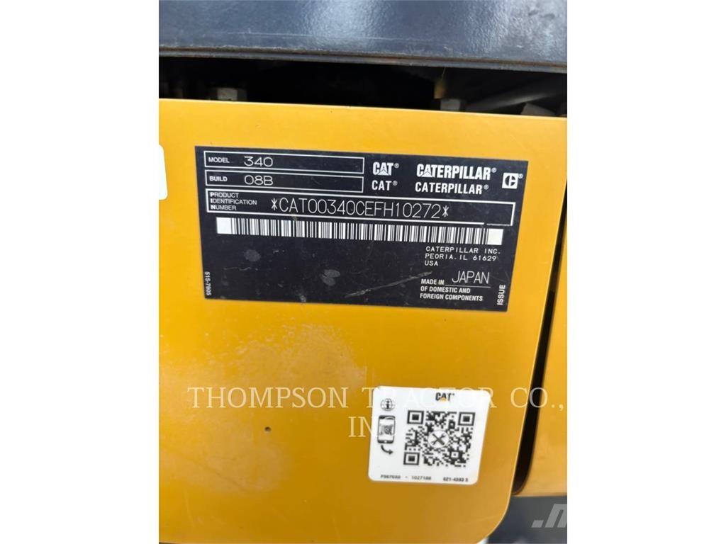 CAT 340 대형 굴삭기 29톤 이상
