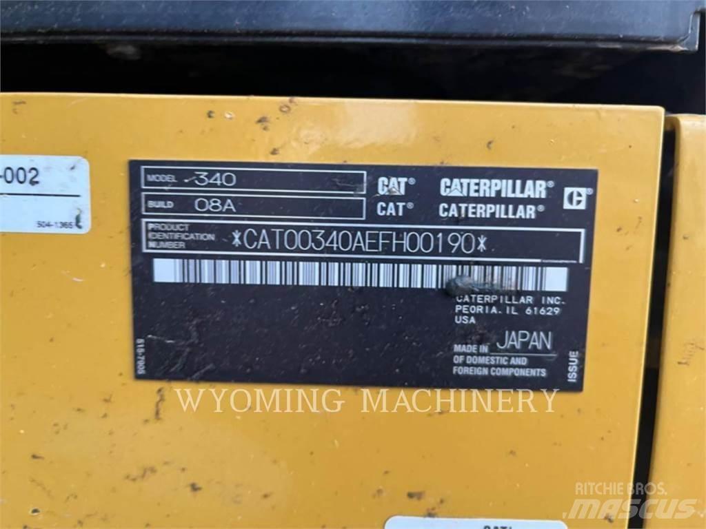 CAT 340 대형 굴삭기 29톤 이상
