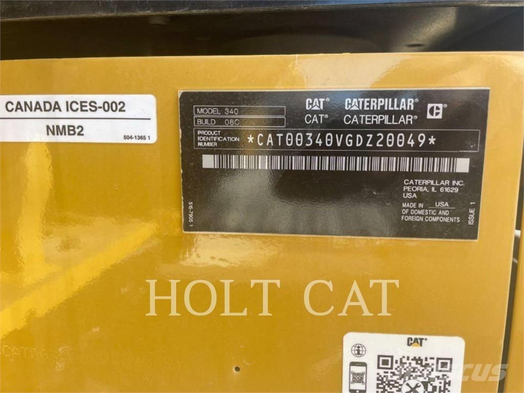 CAT 340 10 TC 대형 굴삭기 29톤 이상