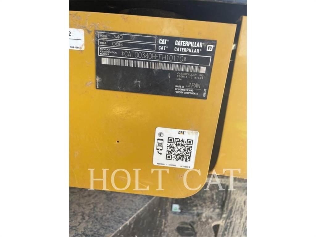 CAT 340 12 TC 대형 굴삭기 29톤 이상