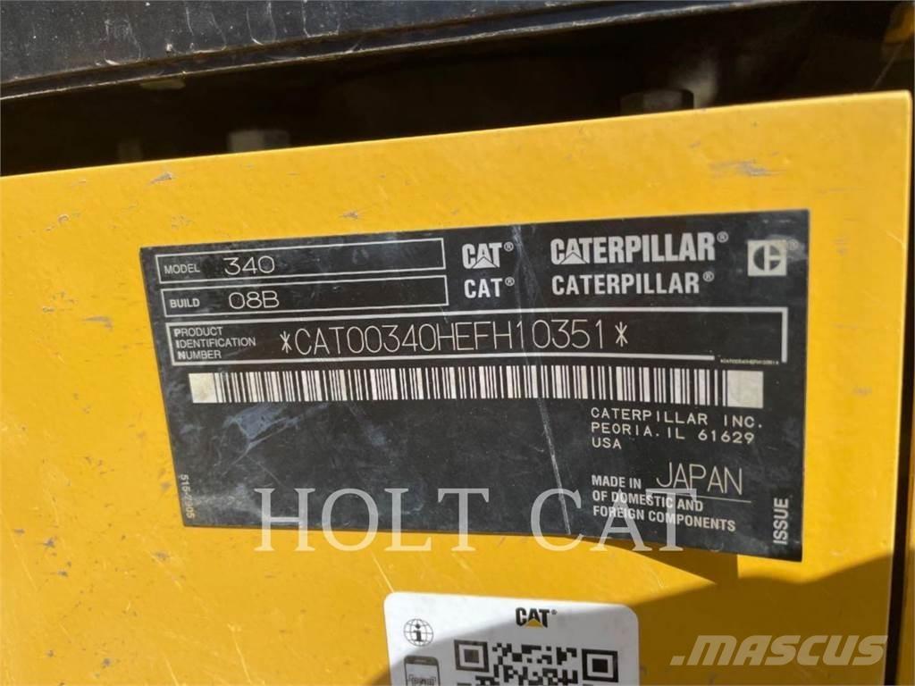 CAT 340 12 TC 대형 굴삭기 29톤 이상