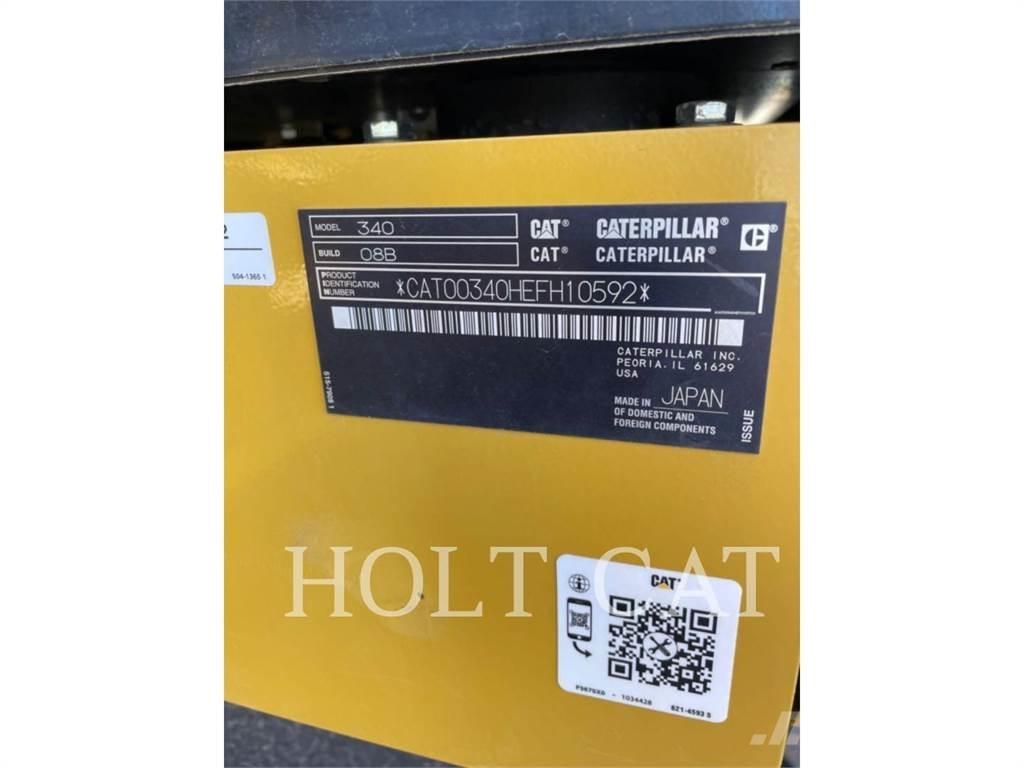 CAT 340 12 TC 대형 굴삭기 29톤 이상