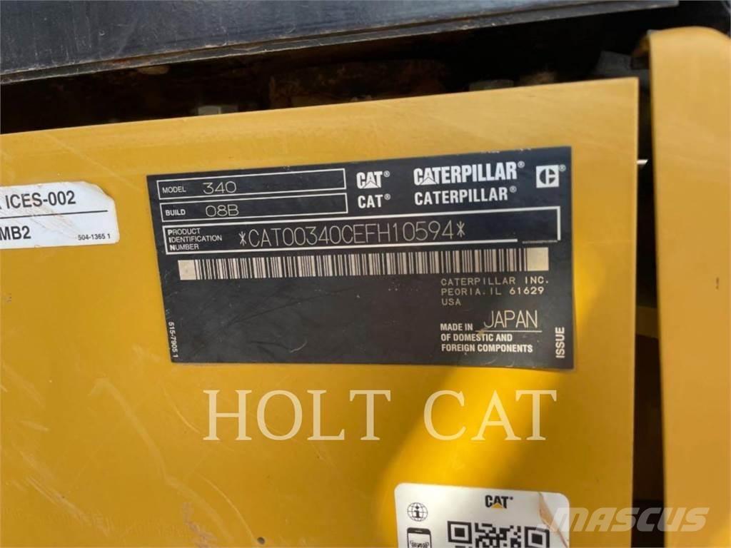 CAT 340 12 TC 대형 굴삭기 29톤 이상