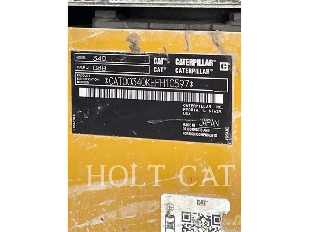 CAT 340 12 TC 대형 굴삭기 29톤 이상