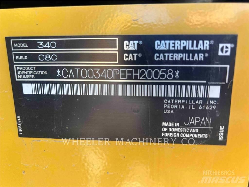 CAT 340 CF 대형 굴삭기 29톤 이상