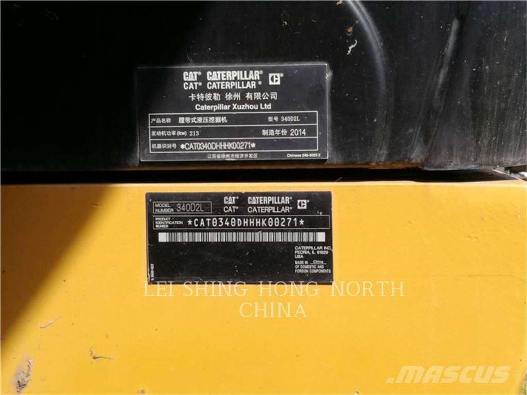 CAT 340D2L 대형 굴삭기 29톤 이상