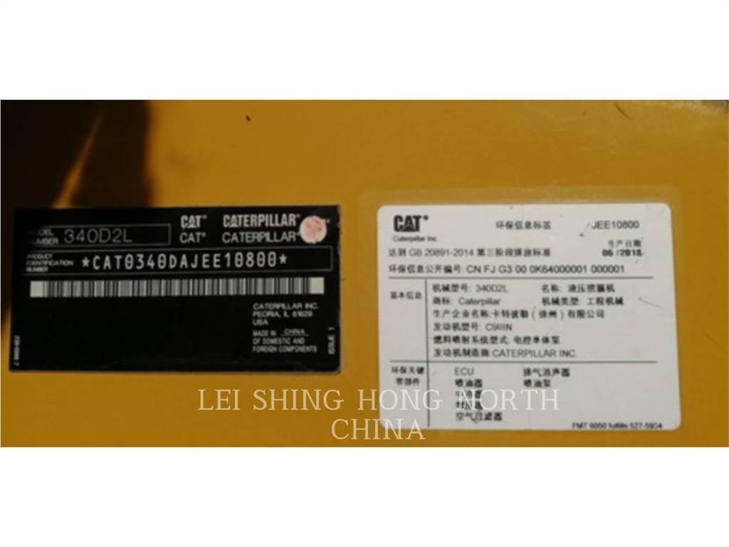 CAT 340D2L 대형 굴삭기 29톤 이상