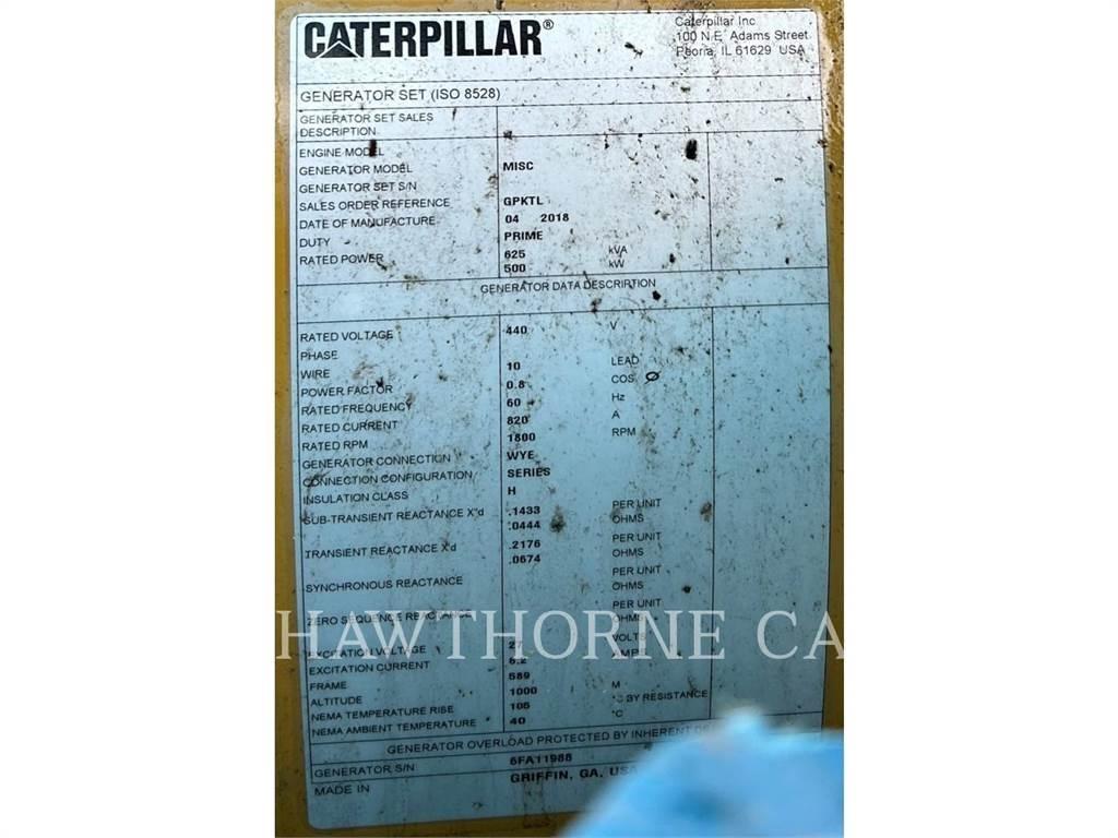 CAT 3412 디젤 발전기
