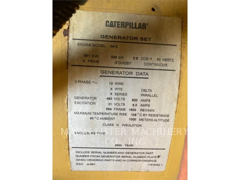 CAT 3412C 기타 발전기