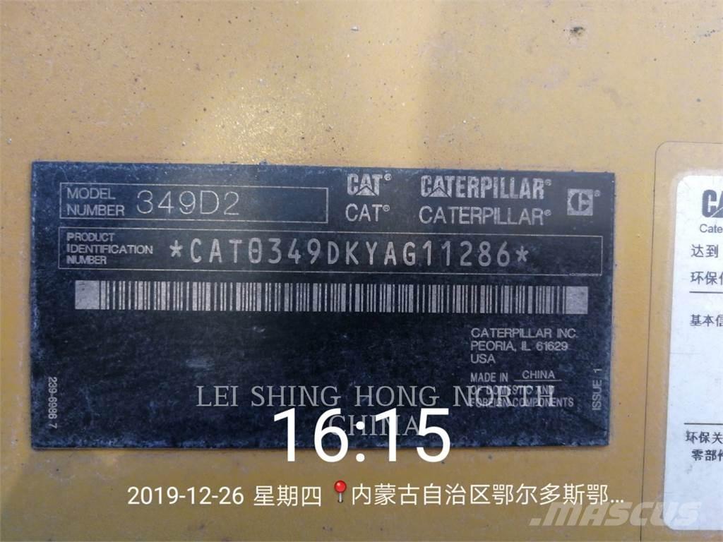 CAT 349D2 대형 굴삭기 29톤 이상