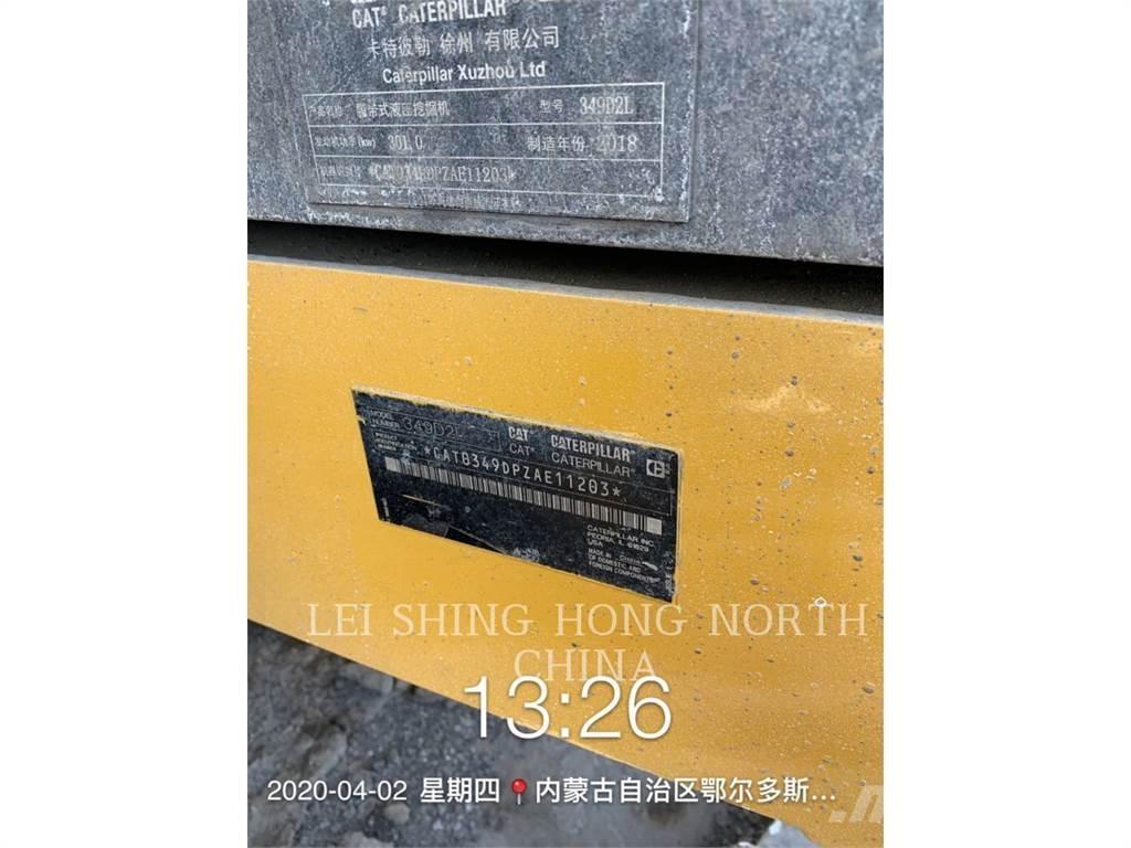 CAT 349D2L 대형 굴삭기 29톤 이상