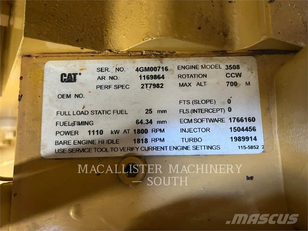 CAT 3508B 디젤 발전기