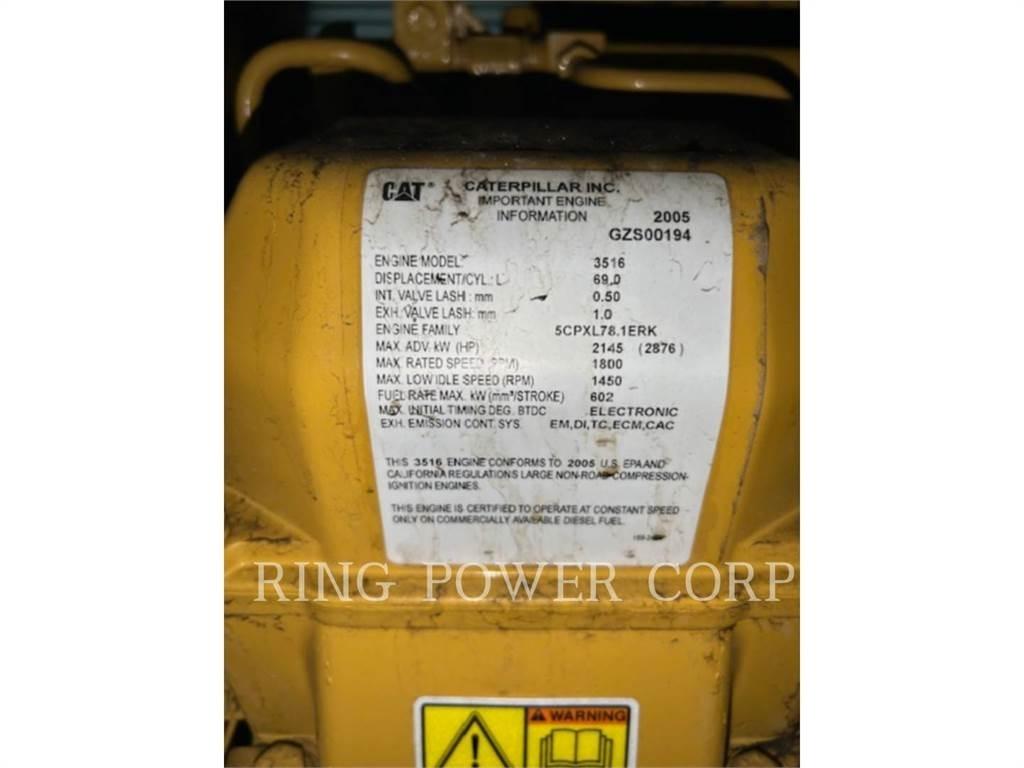 CAT 3516B 디젤 발전기