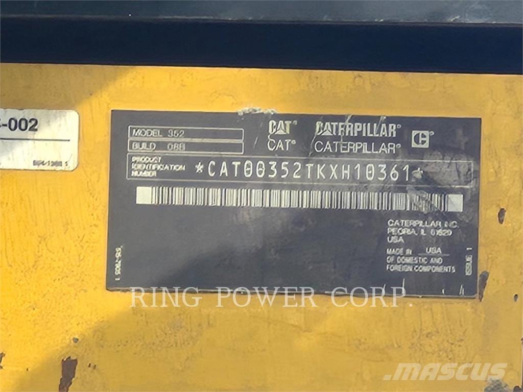 CAT 352-08 대형 굴삭기 29톤 이상