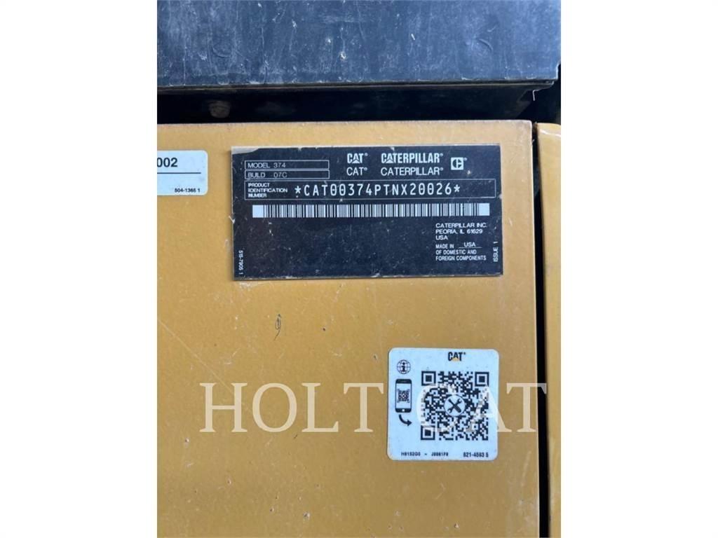 CAT 374 대형 굴삭기 29톤 이상