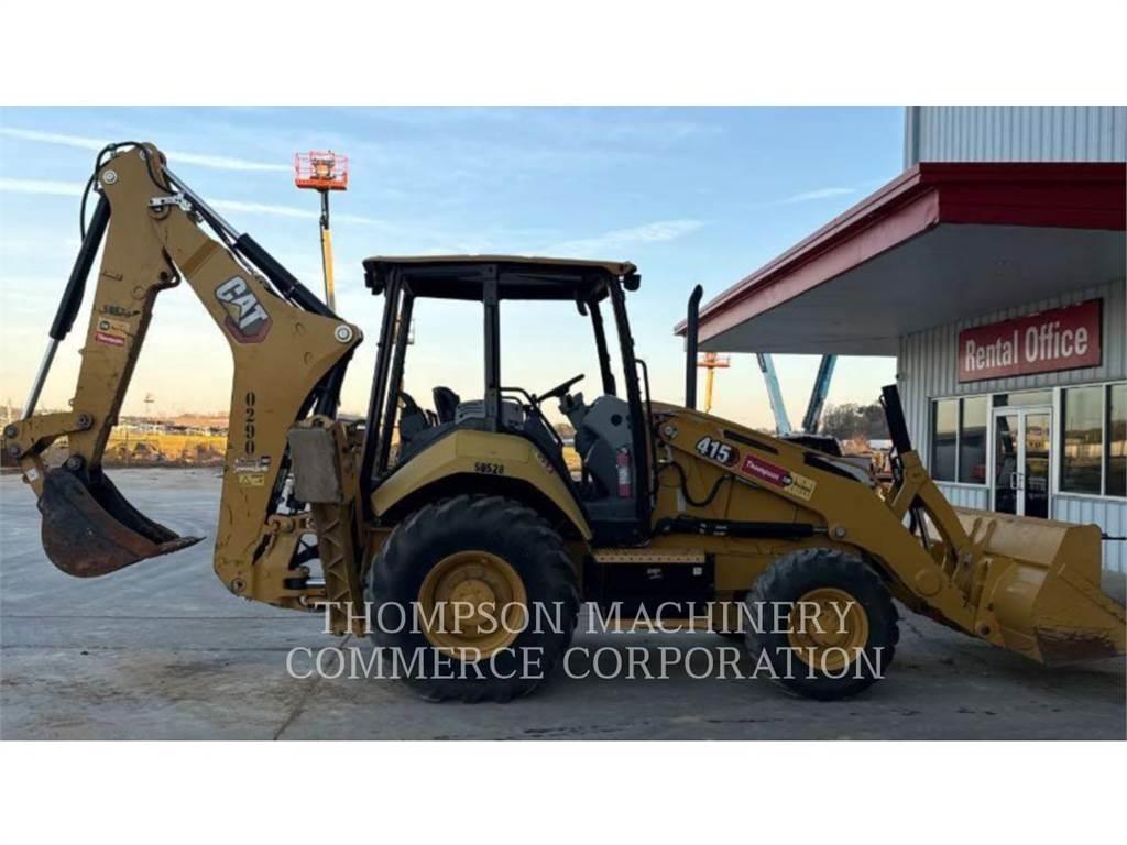 CAT 415 백호로더