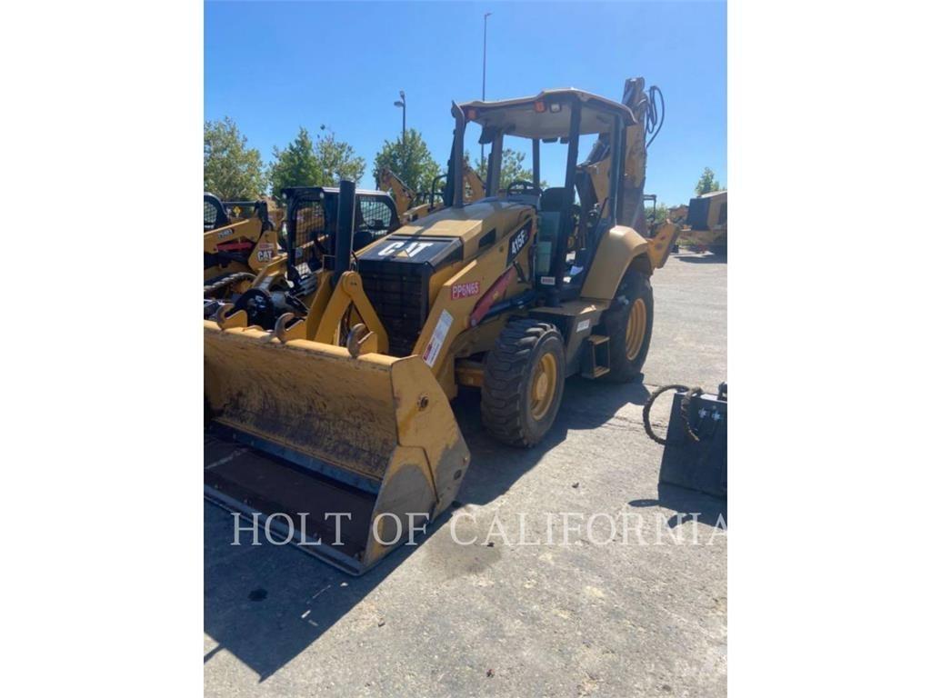 CAT 415 백호로더