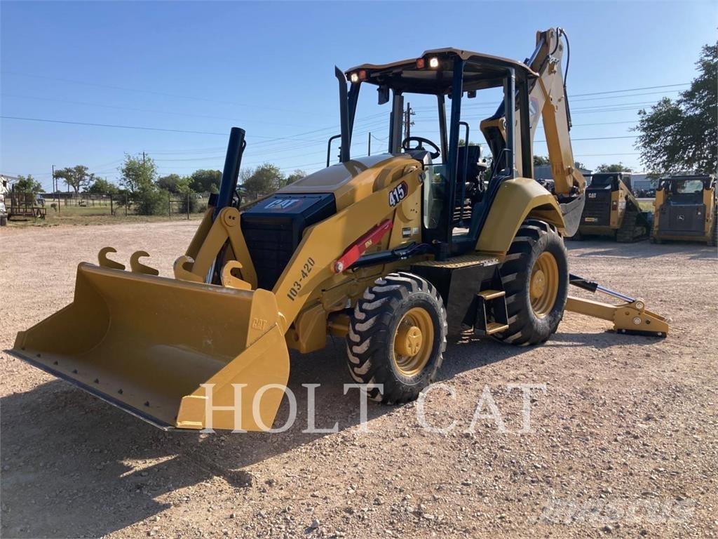 CAT 415-07 백호로더