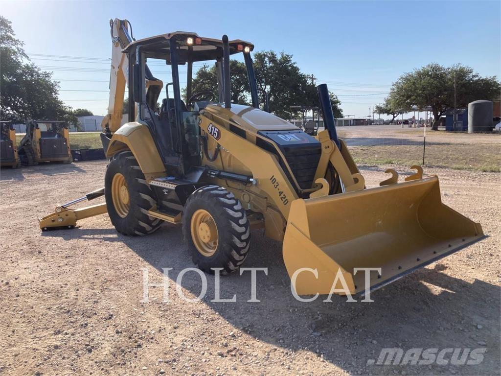 CAT 415-07 백호로더