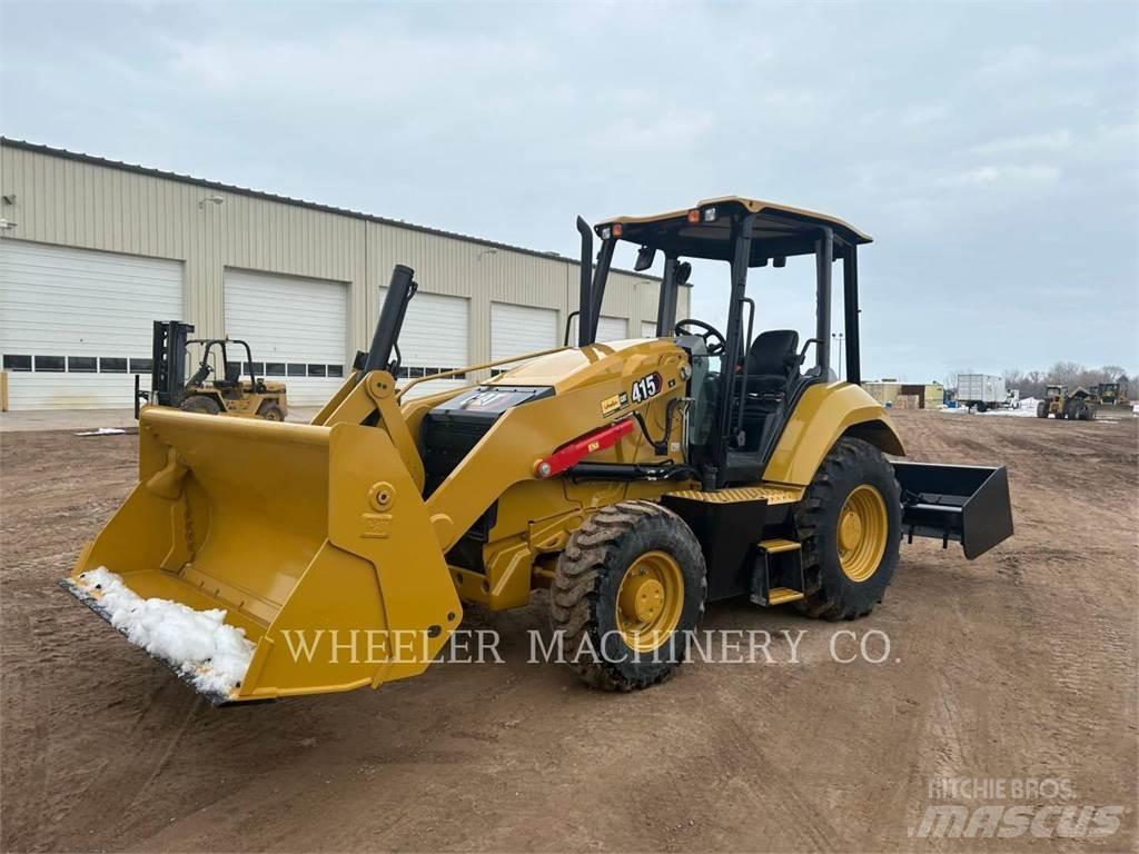 CAT 415 IL 백호로더