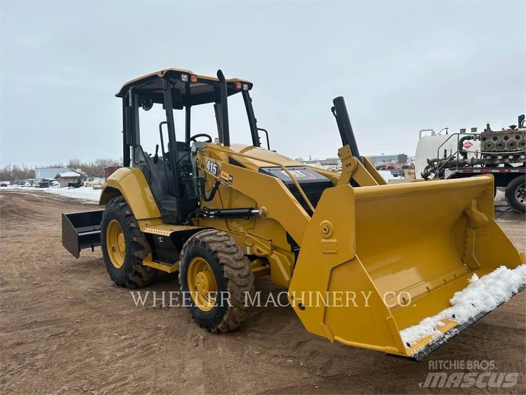 CAT 415 IL 백호로더