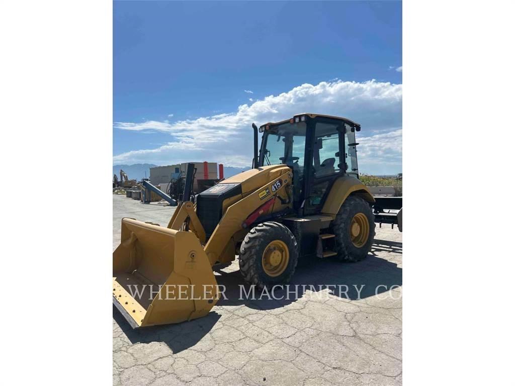 CAT 415 IL CAB 백호로더