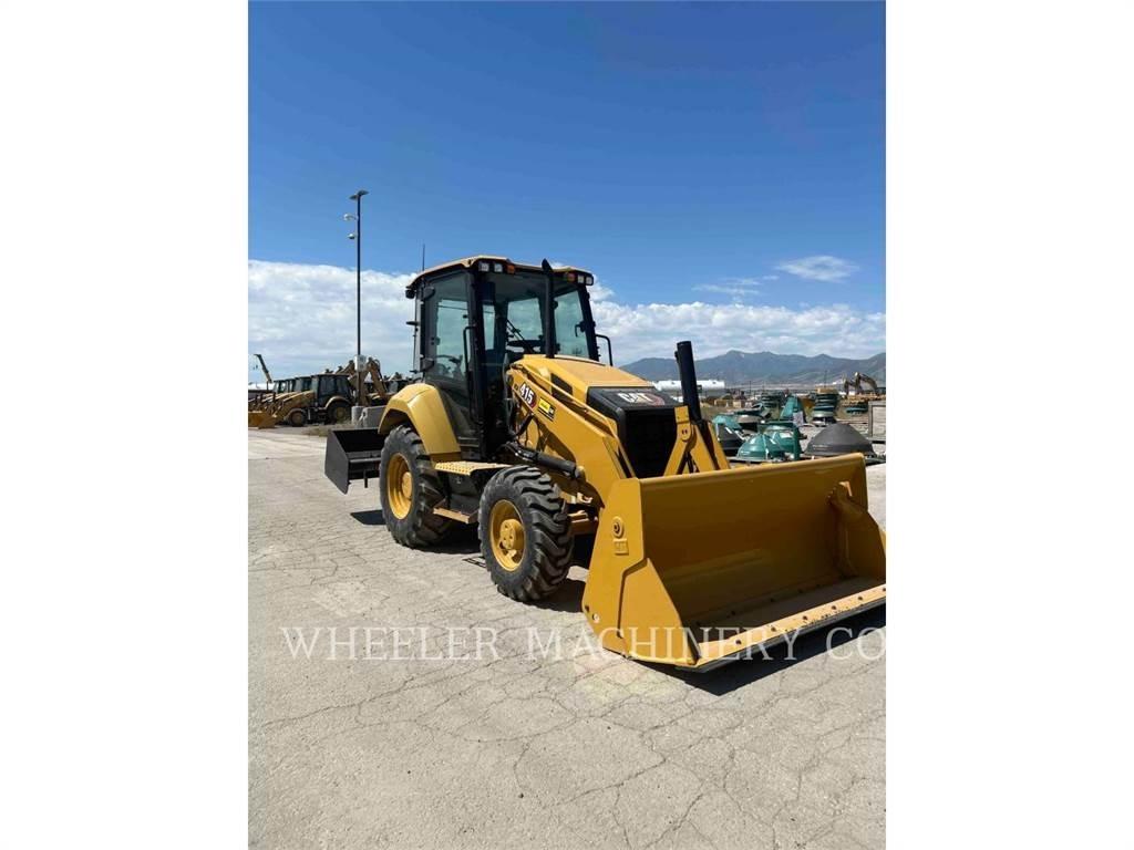 CAT 415 IL CAB 백호로더
